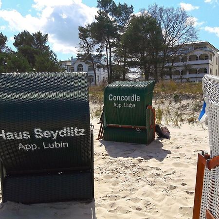 Haus "Seydlitz" In Binz - Wg15 "Lubin" Mit Terrasse Strandnah Luaran gambar