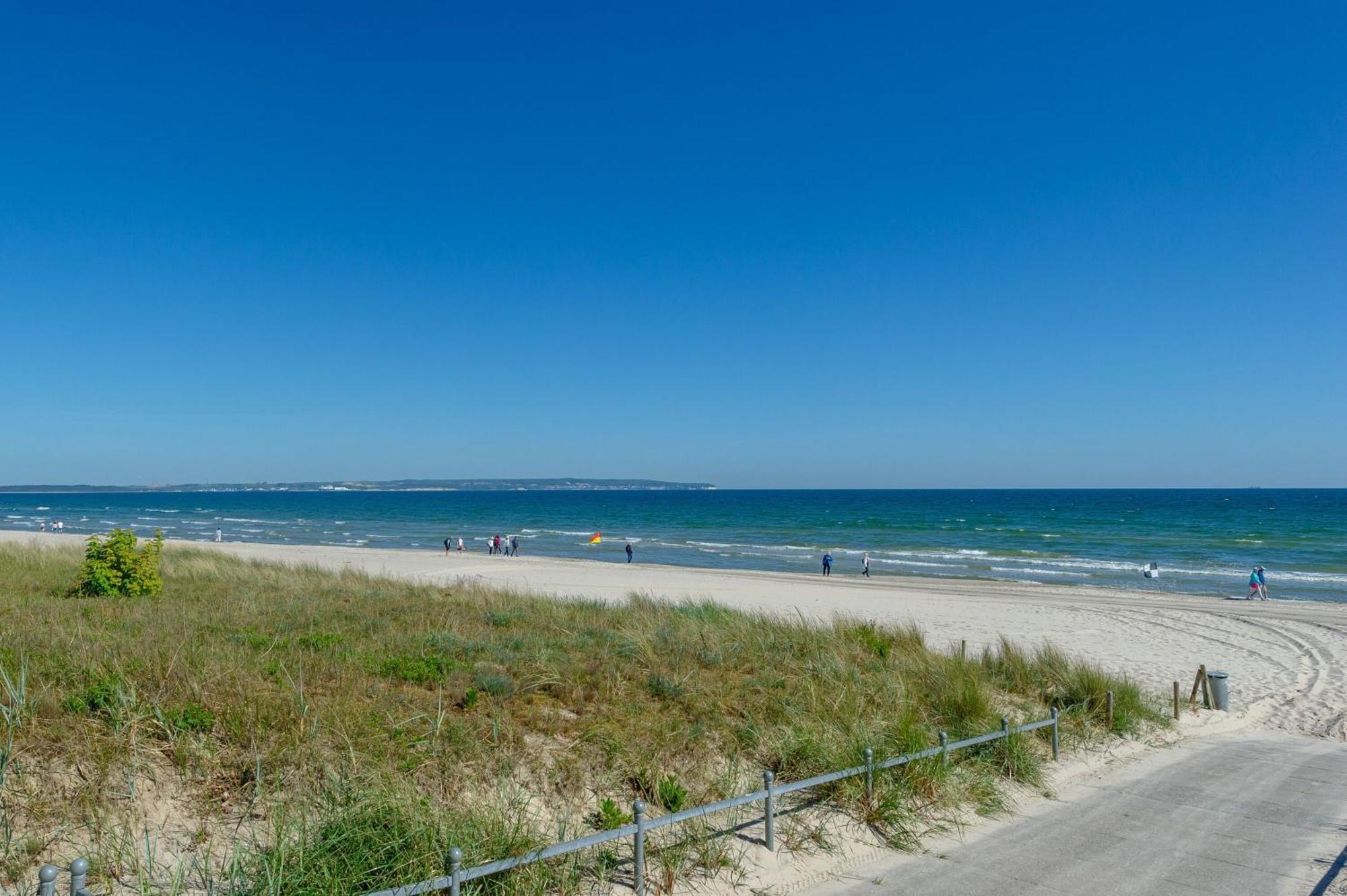 Haus "Seydlitz" In Binz - Wg15 "Lubin" Mit Terrasse Strandnah Luaran gambar