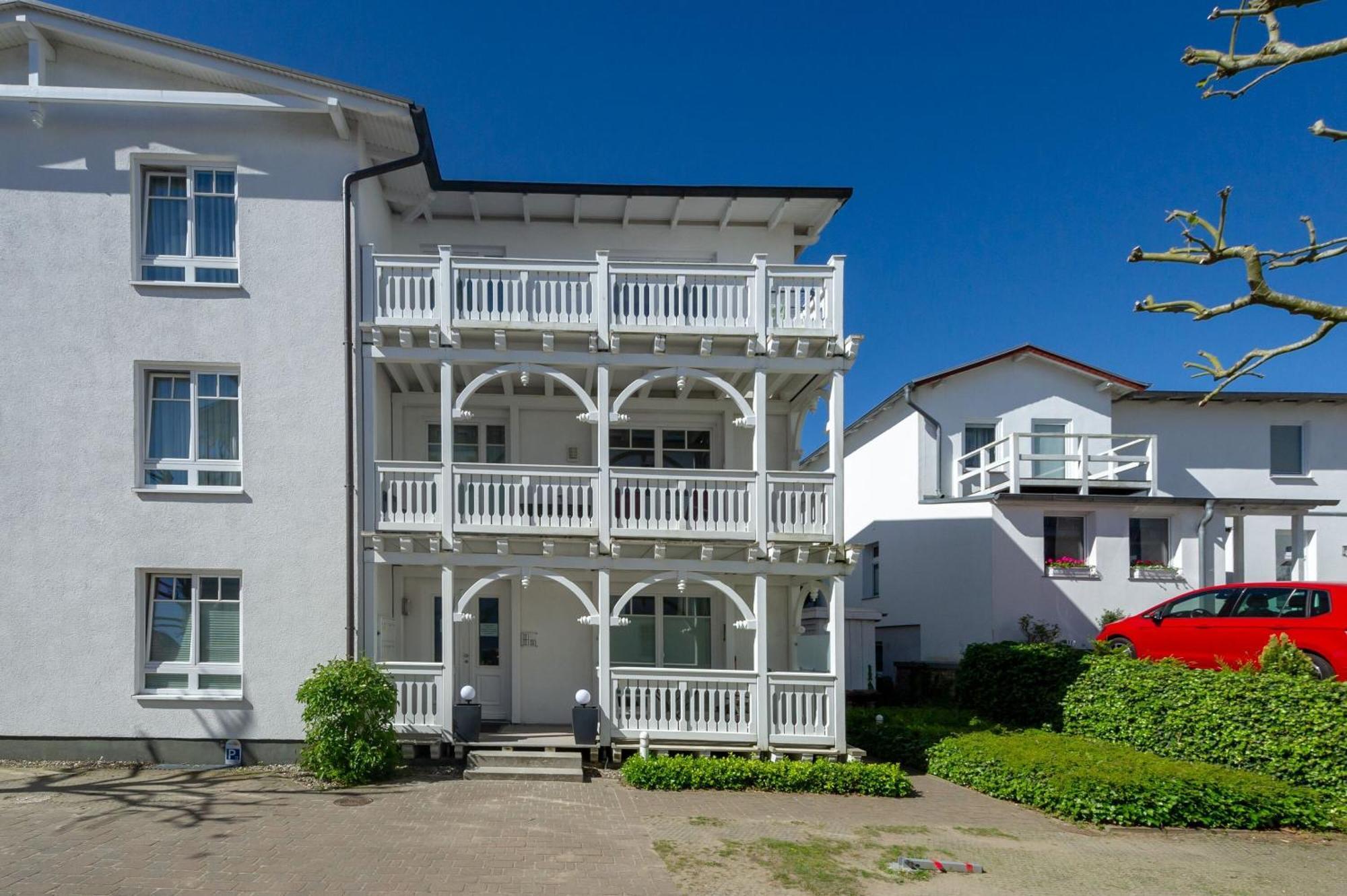Haus "Seydlitz" In Binz - Wg15 "Lubin" Mit Terrasse Strandnah Luaran gambar