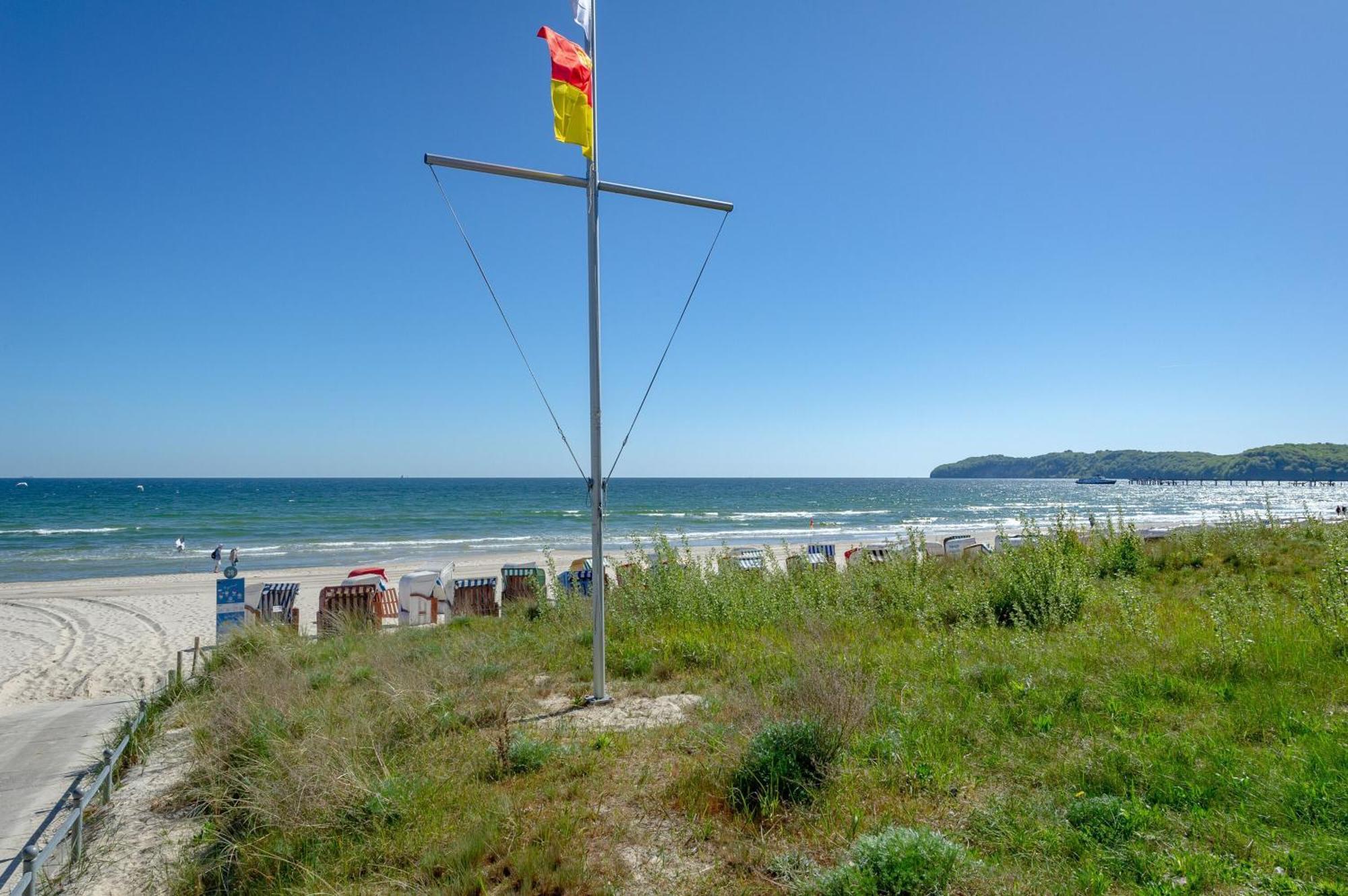 Haus "Seydlitz" In Binz - Wg15 "Lubin" Mit Terrasse Strandnah Luaran gambar