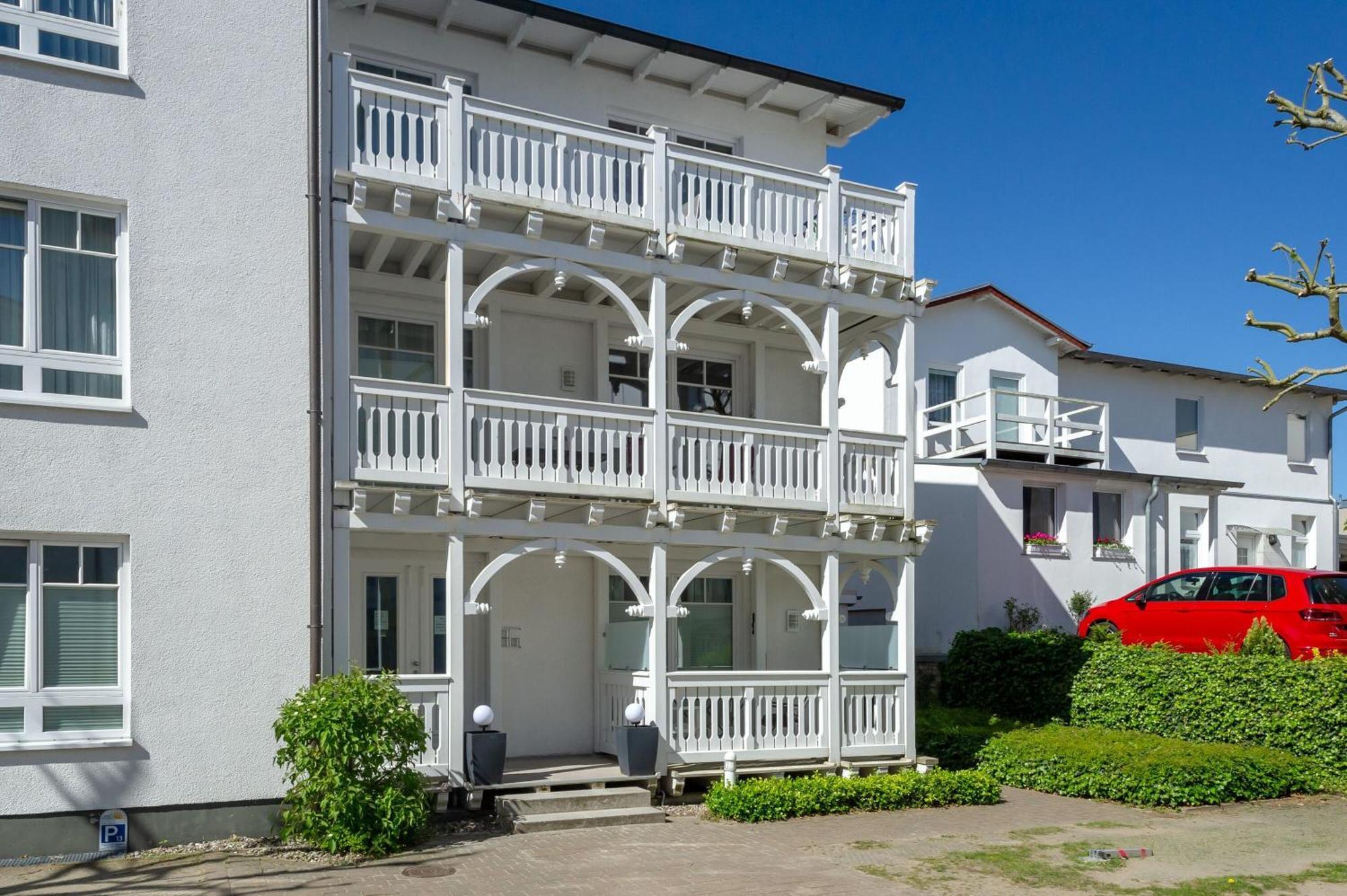 Haus "Seydlitz" In Binz - Wg15 "Lubin" Mit Terrasse Strandnah Luaran gambar
